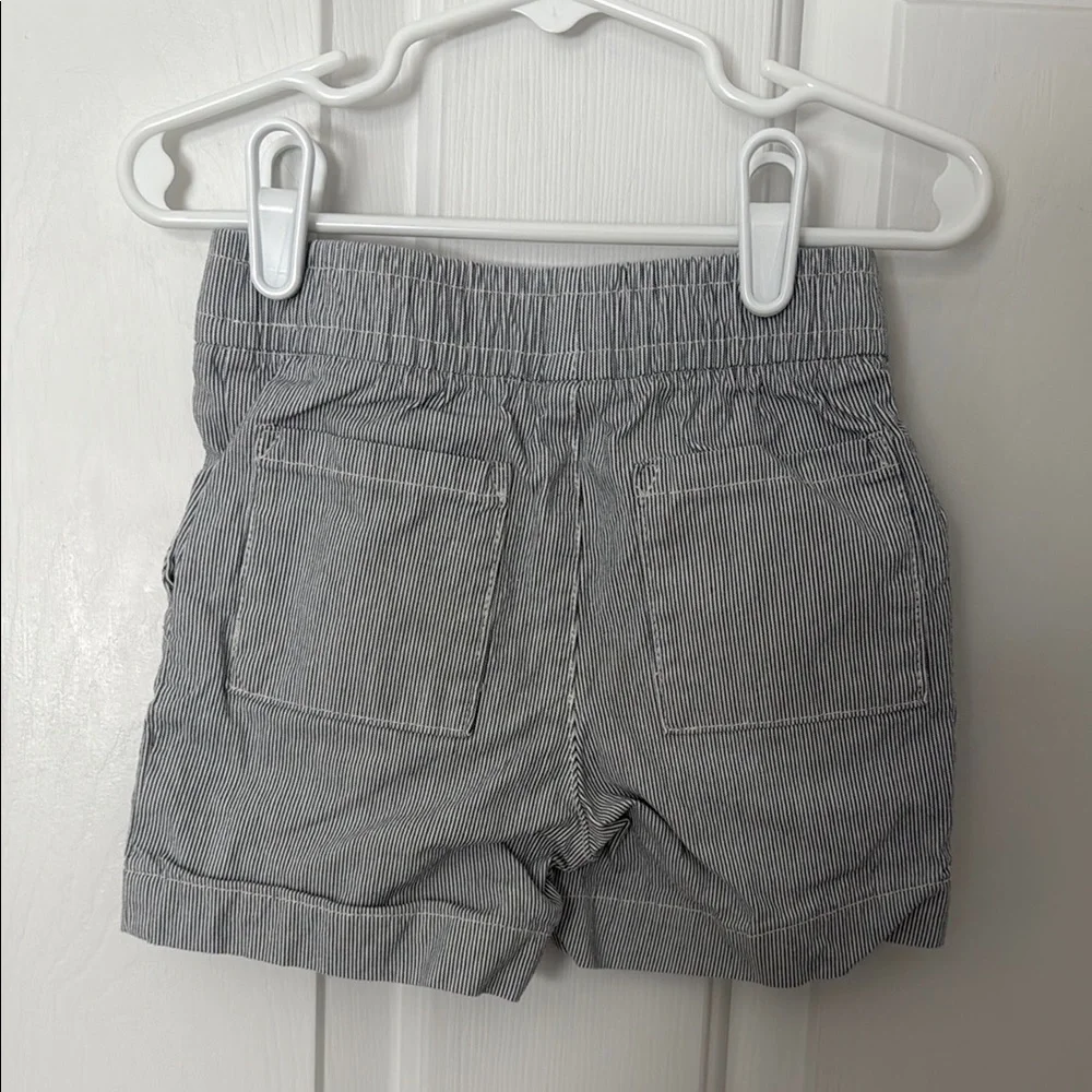 GAP Toddler Pinstripe Jean Shorts 2T